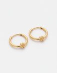 Elodie Hoop Earrings Gold