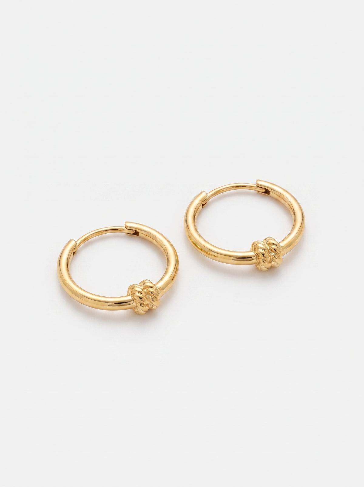 Elodie Hoop Earrings Gold