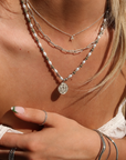 Petite & Epidote Zodiac Stack Silver