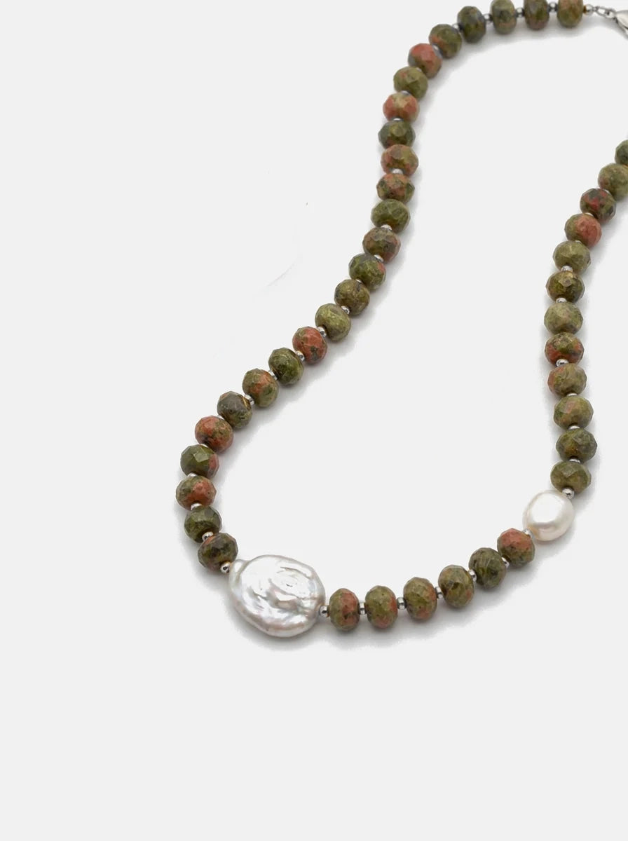 Isola Pearl Necklace Silver