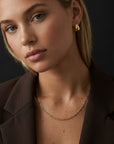 Petite Figaro Chain Necklace Gold