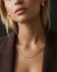 Petite Figaro Chain Necklace Gold
