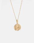 Gemini Coin Necklace Gold
