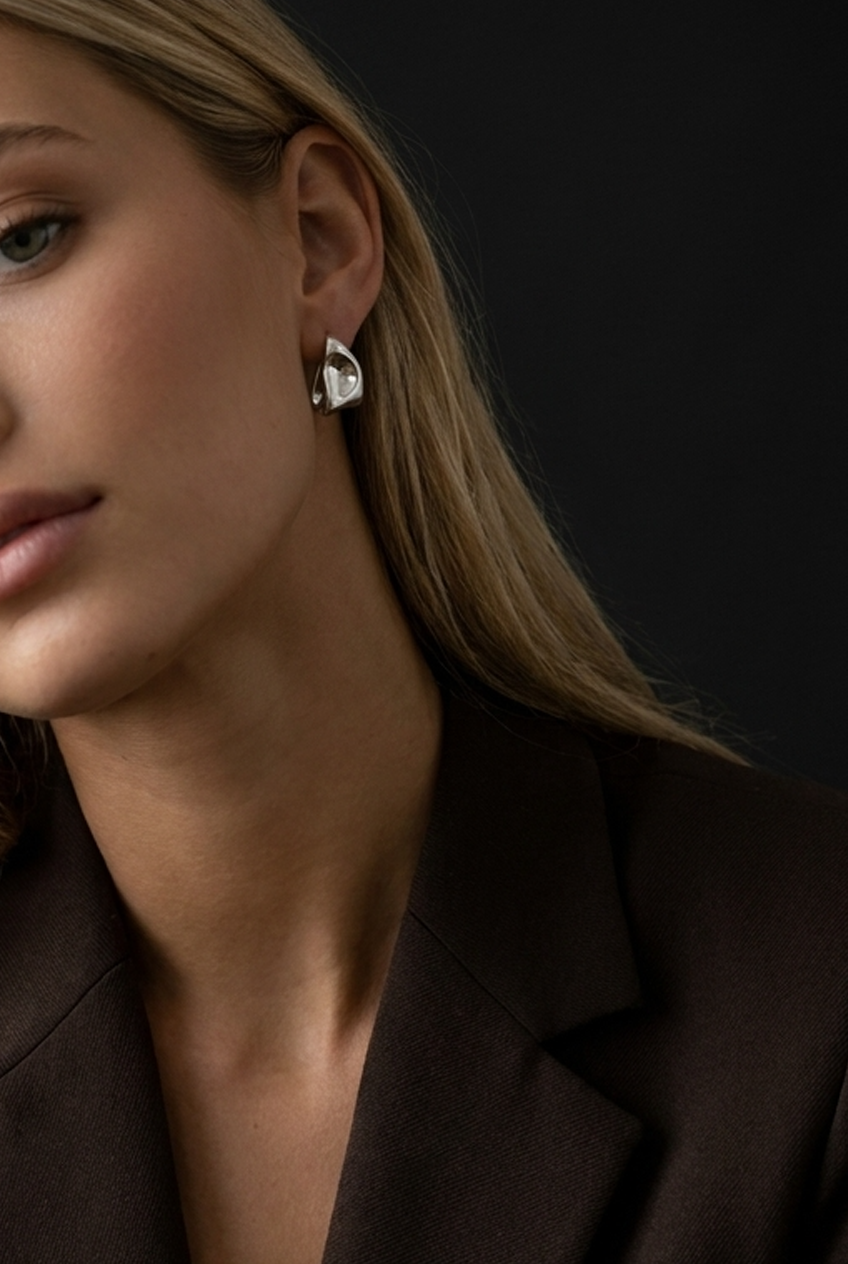 Hugo Earrings Silver