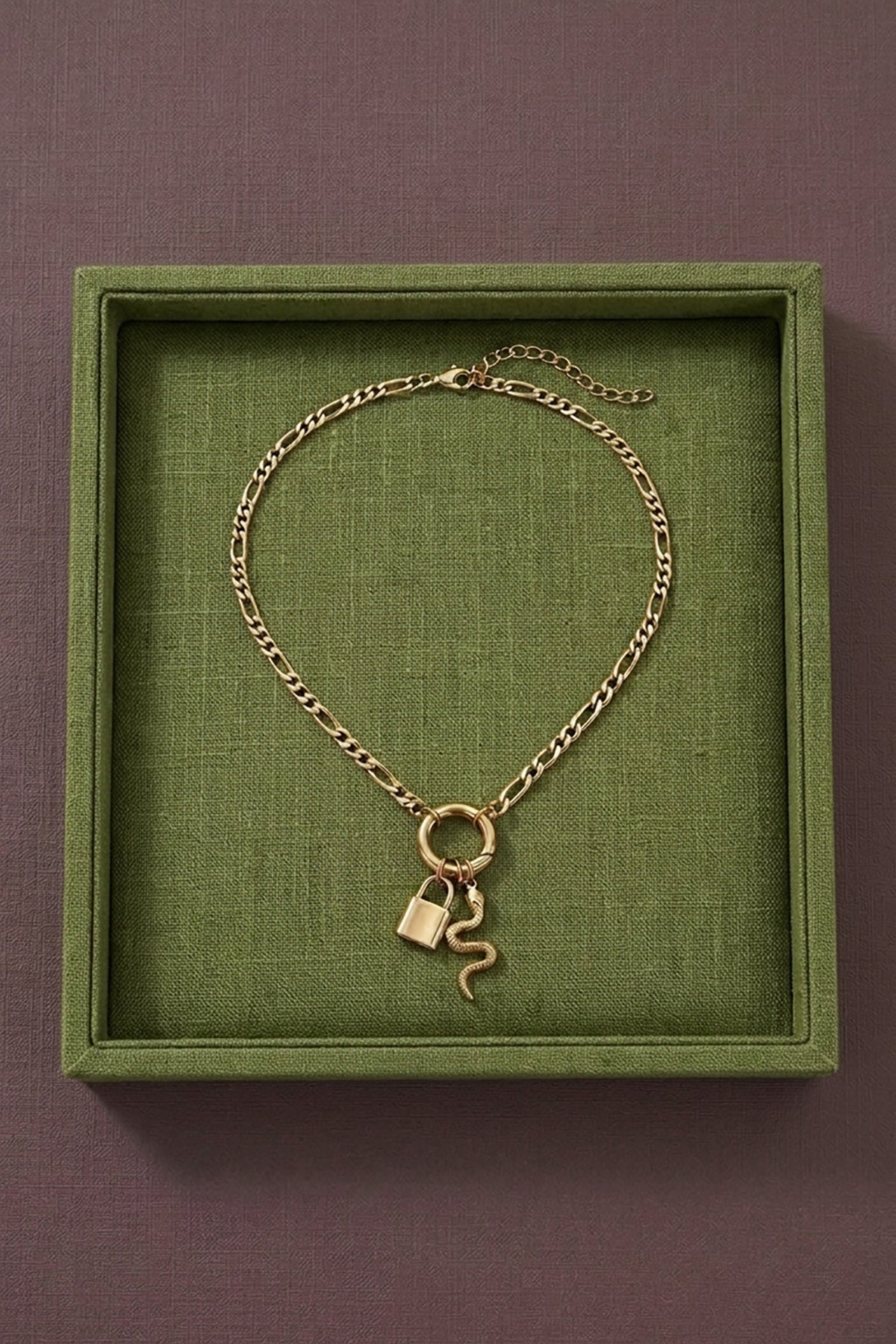 Latch and Lock Custom Necklace