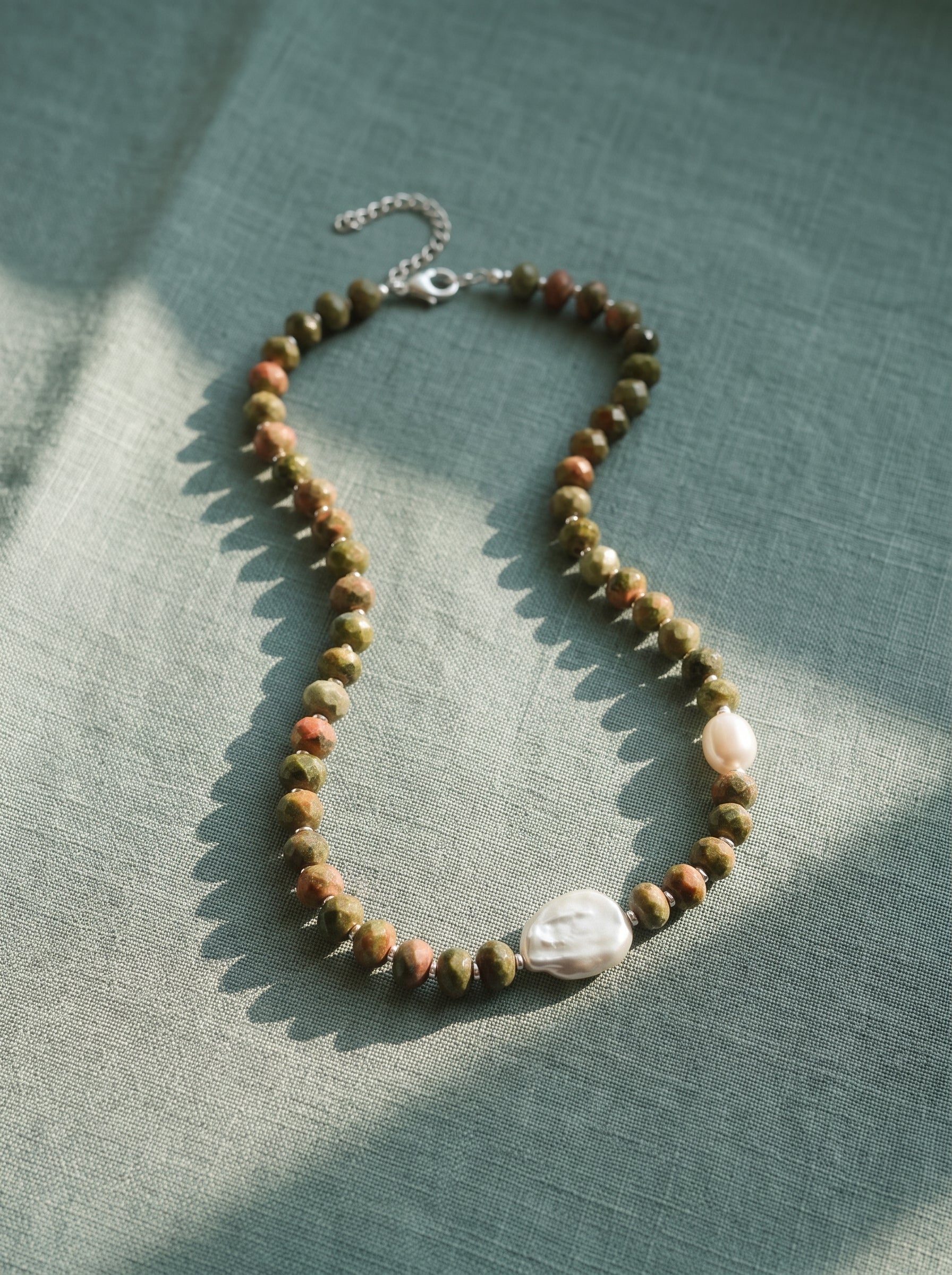 Isola Pearl Necklace Silver