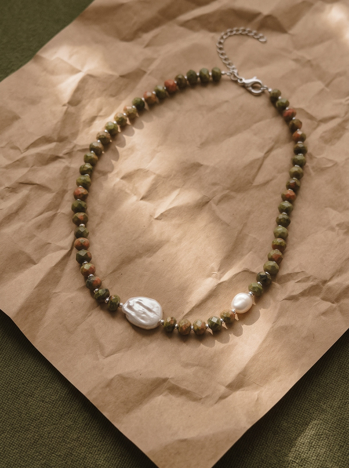 Isola Pearl Necklace Silver