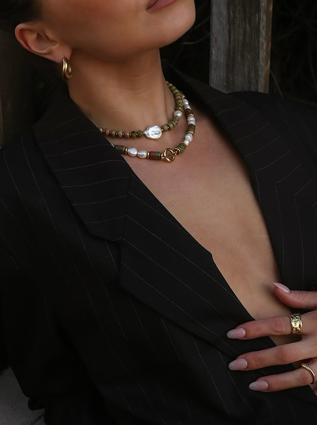 Isola Pearl Necklace Gold