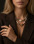 Isola Pearl Necklace Gold
