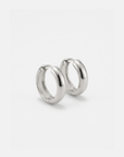 Izzy Hoop Earrings Silver