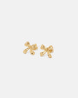 Kendall Bow Studs Gold