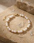 Koa Pearl Bracelet Gold