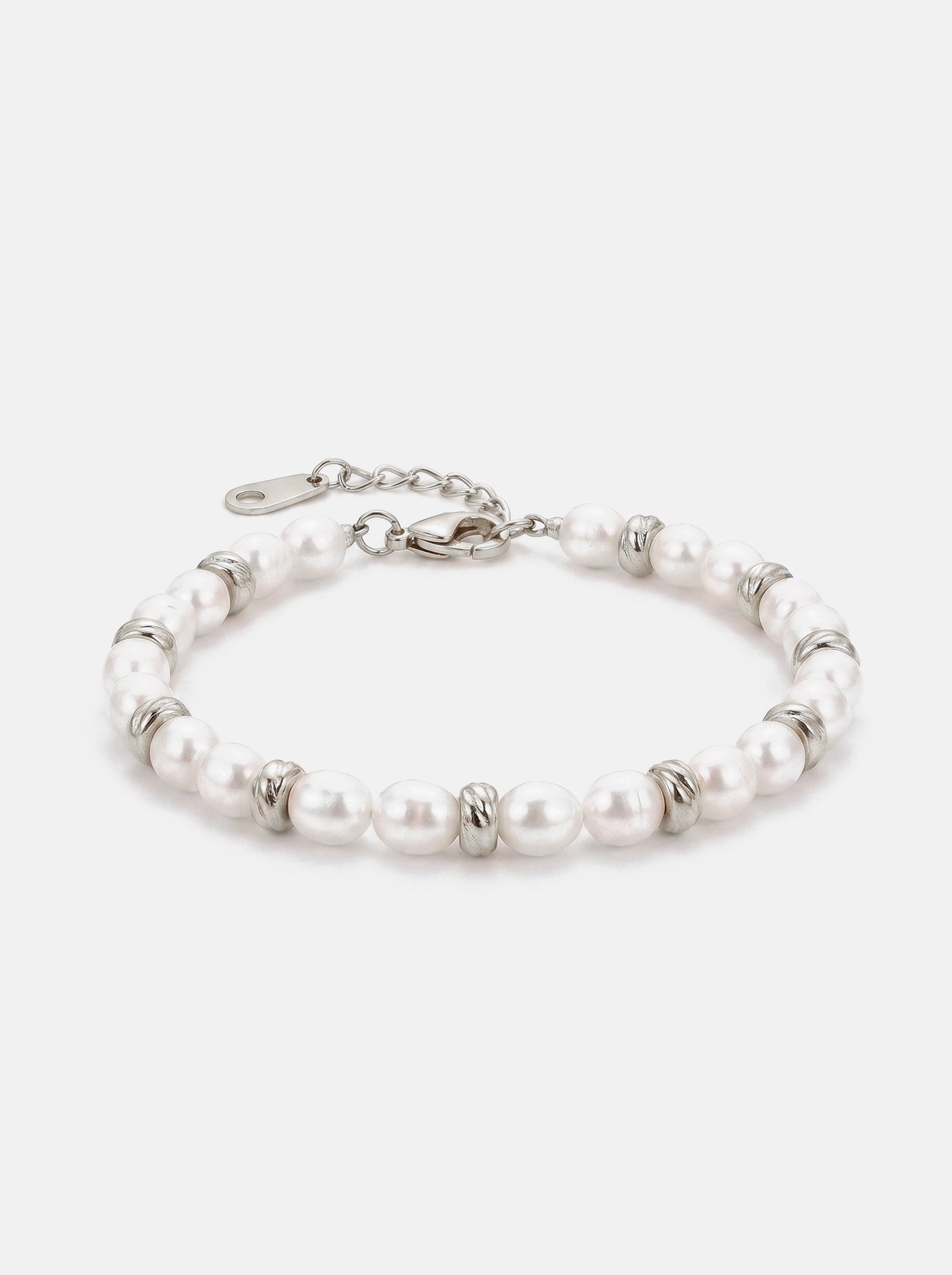 Koa Pearl Bracelet Silver