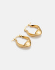 Lane Hoop Earrings Gold