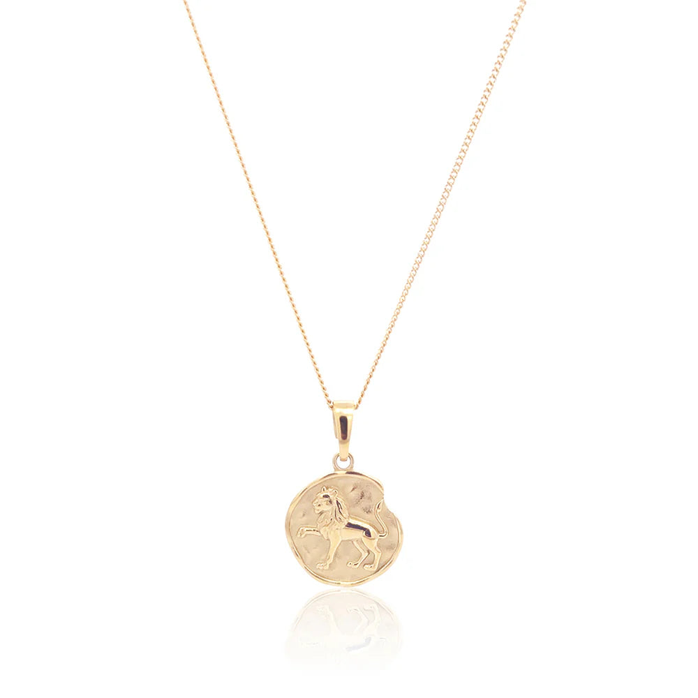 Petite Initial &amp; Zodiac Stack Gold