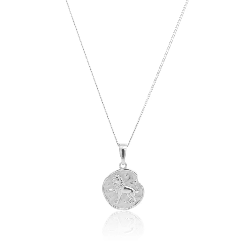 Petite Initial &amp; Zodiac Stack Silver