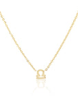 Petite Libra Choker Necklace Gold