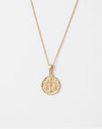 Libra Coin Necklace Gold