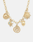 The Limone Charm Necklace Gold