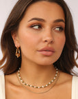 Lou Earrings Gold