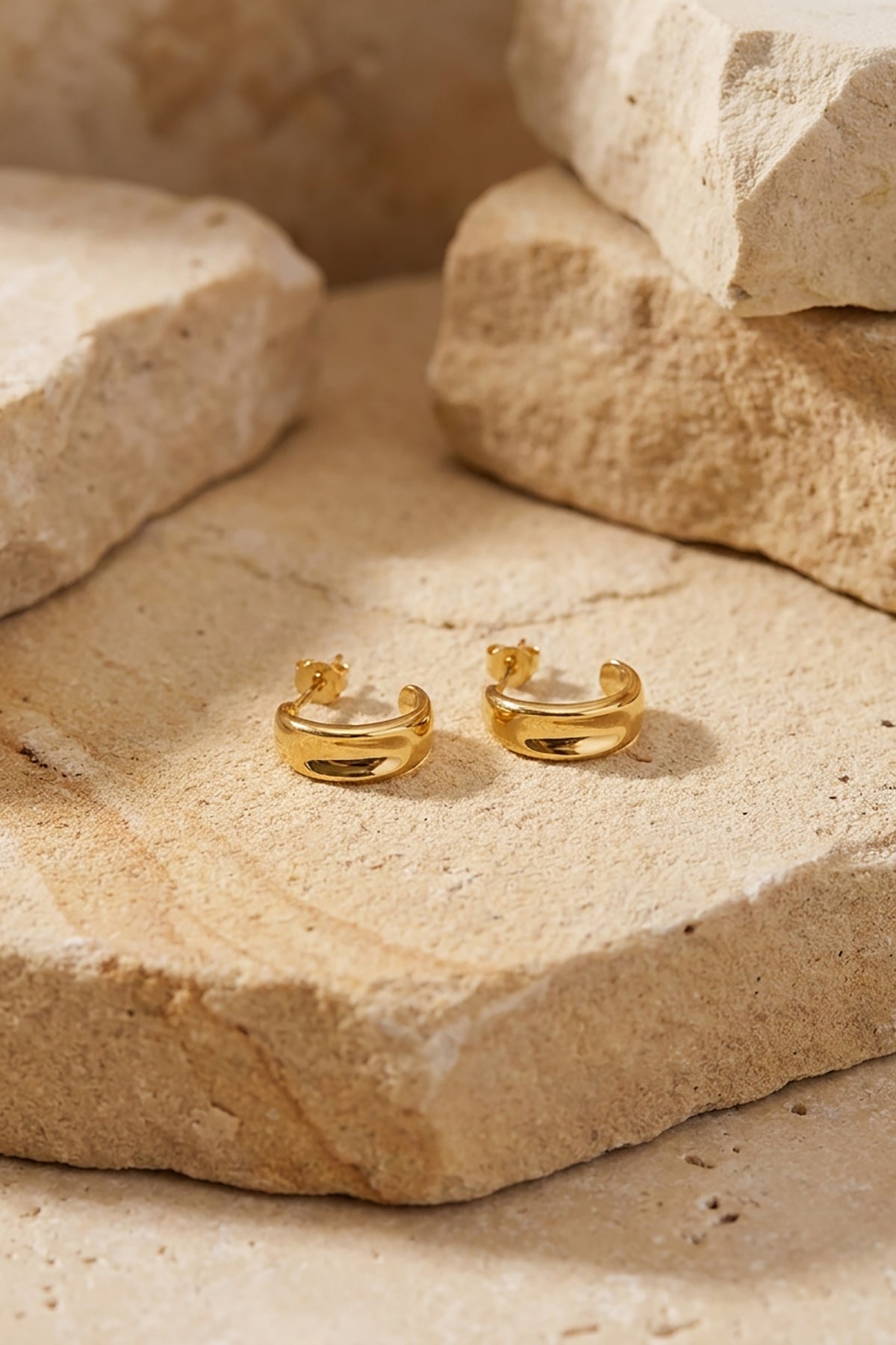 Lucie Earrings Gold