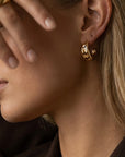 Lucie Earrings Gold