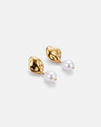 Margot Pearl Earrings Gold