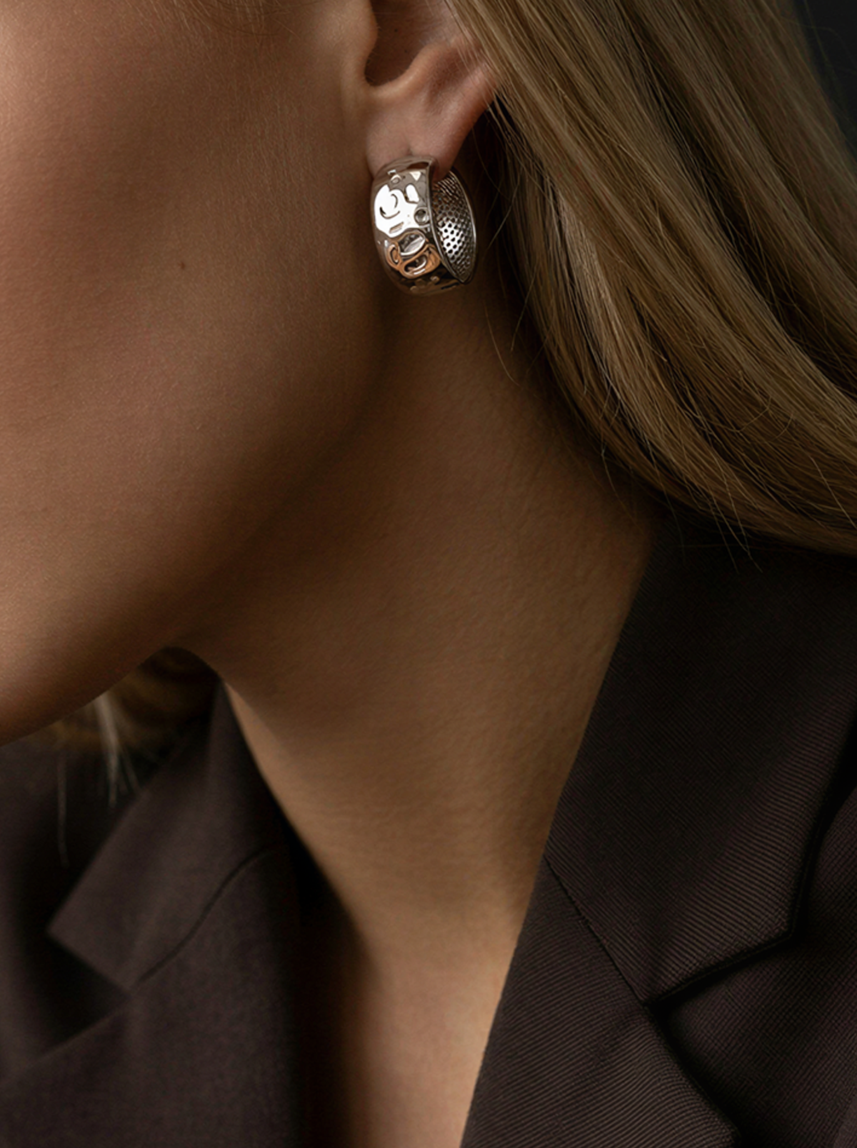 Micah Earrings Silver