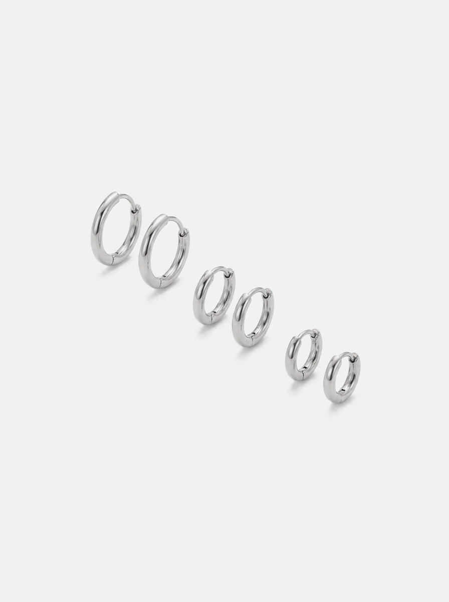 Mila Earring Stack Silver