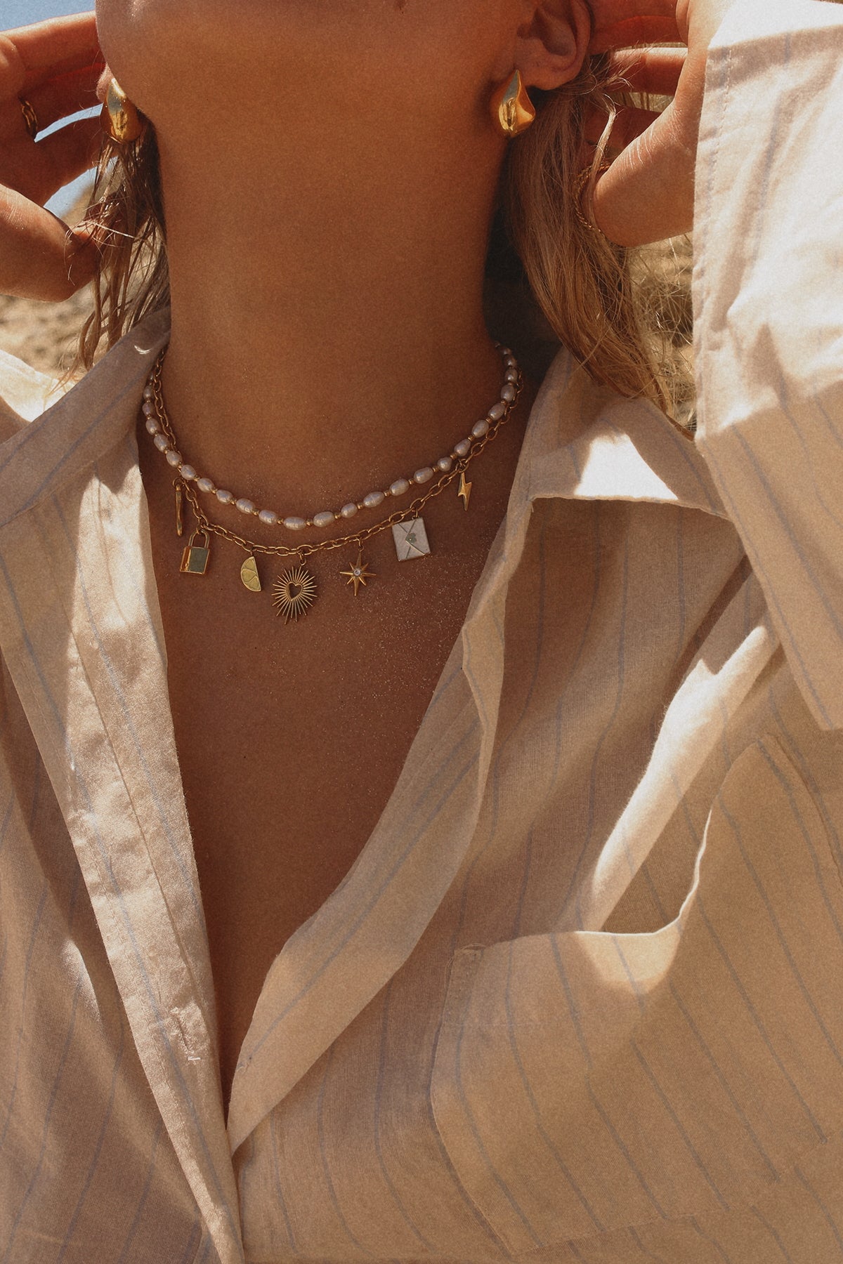 Nala + Wild X By Barny Charm Necklace