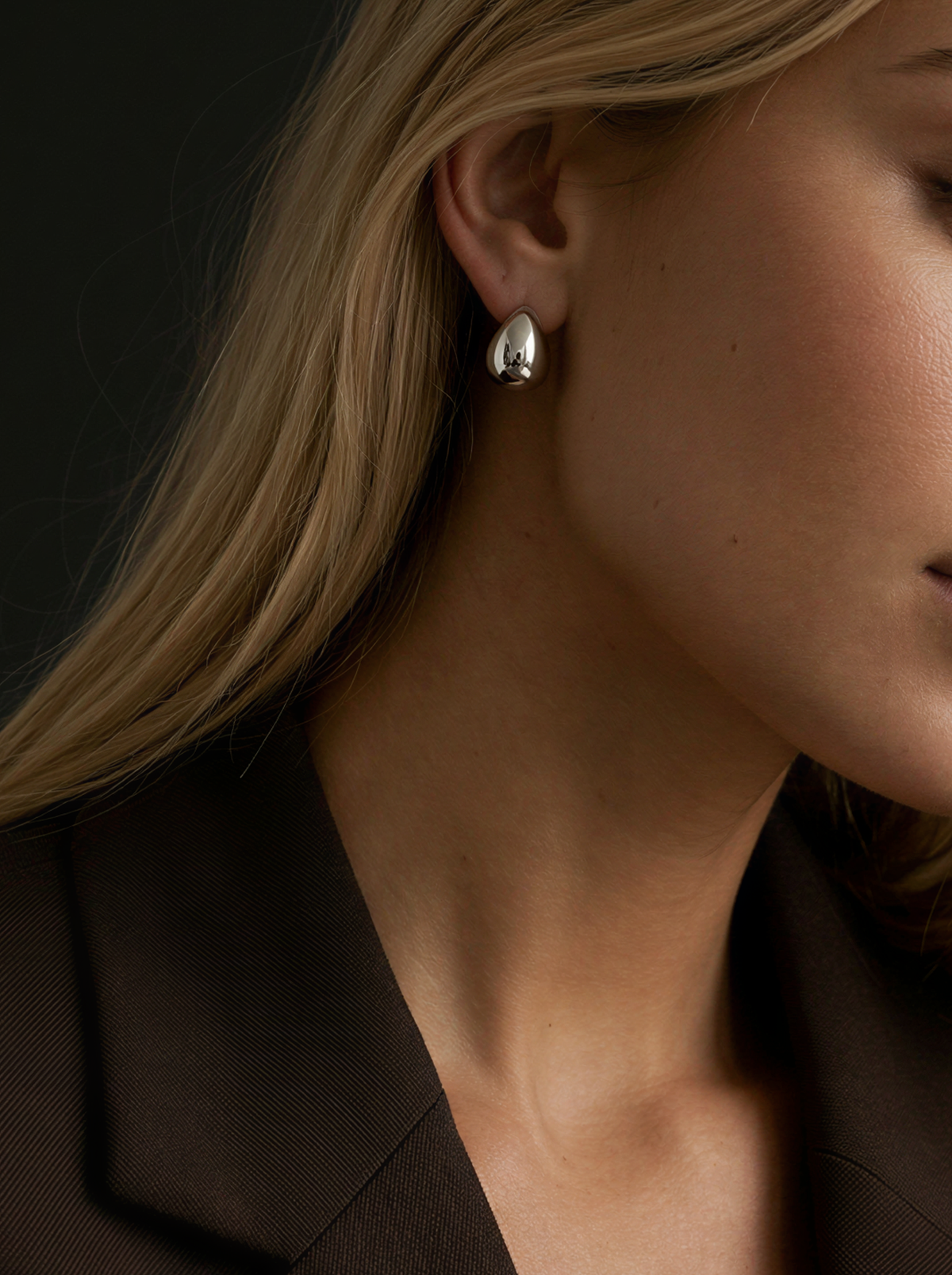 Naomi Earrings Silver