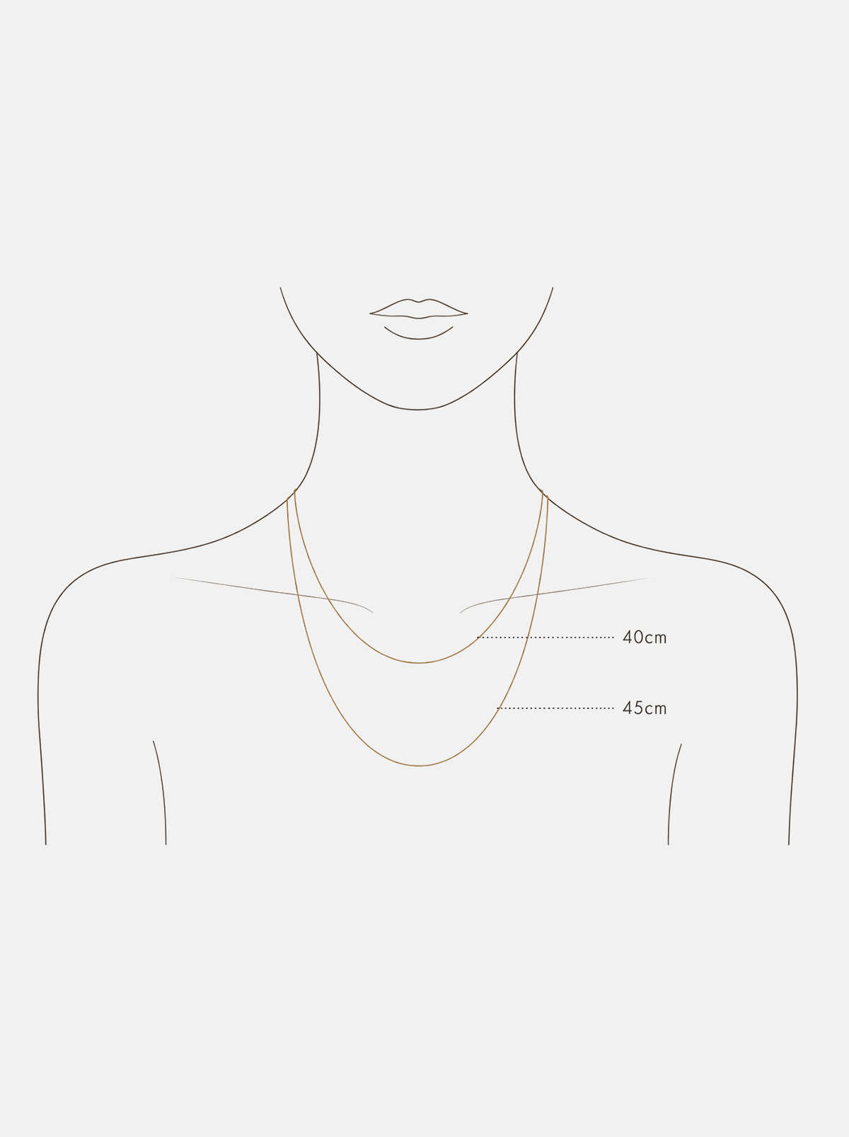Petite Figaro Chain Necklace Silver