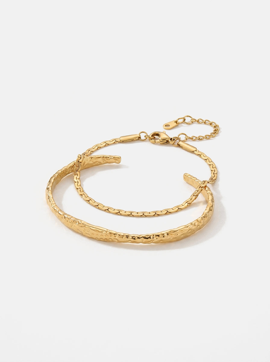 Noah &amp; Sedona Bracelet Stack Gold