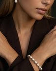 Nora Chunky Pearl Bracelet Gold