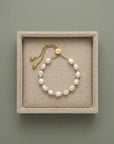 Nora Chunky Pearl Bracelet Gold