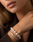 Nora & Ada Bracelet Stack Silver