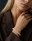 Nora Chunky Pearl Bracelet Gold