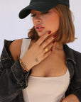 OSCAR RING IN GOLD