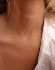 Petite Infinity Choker Silver