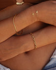Petite Zodiac Bracelet Gold