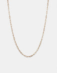 Petite Link Chain Necklace Gold