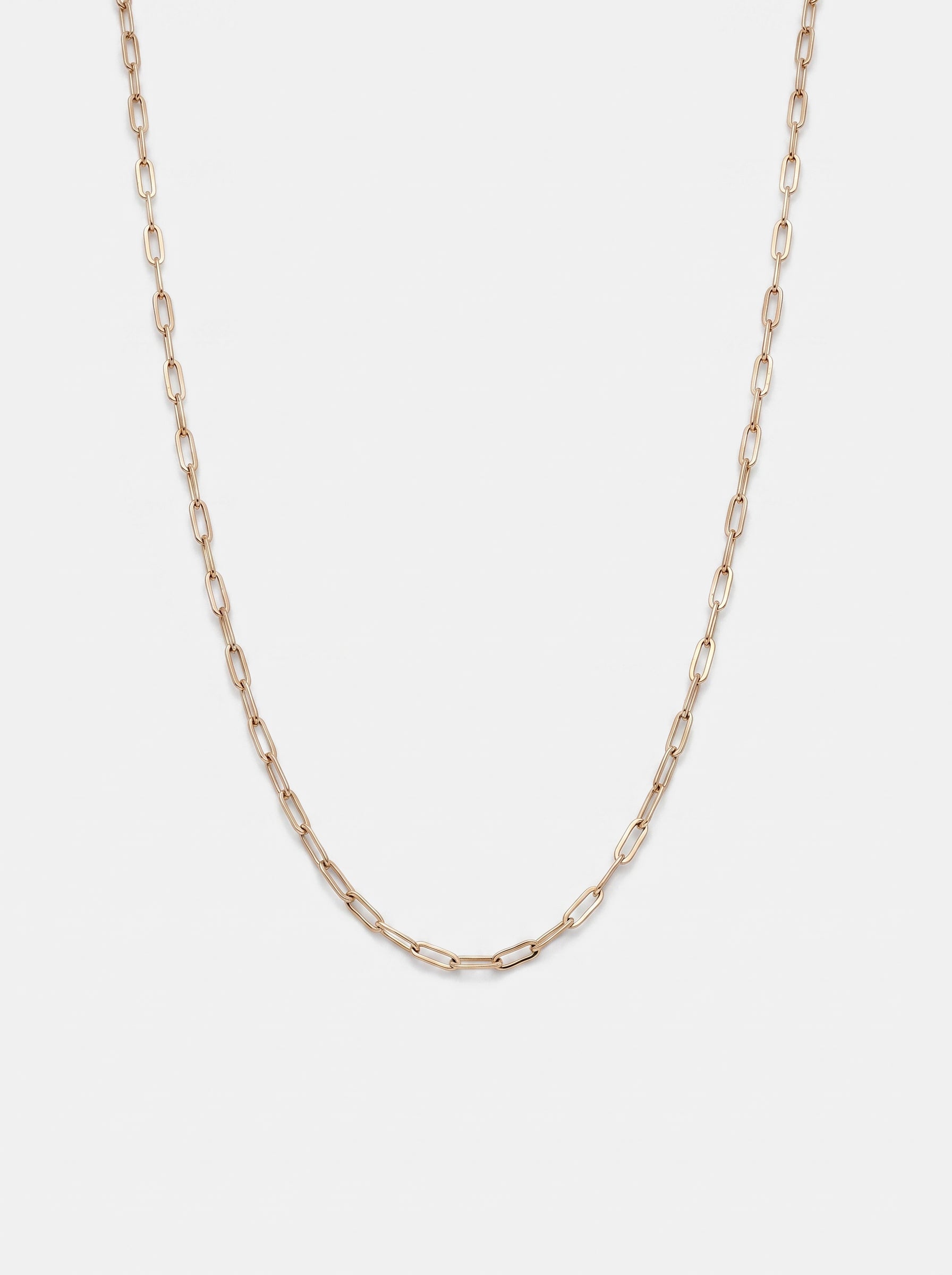 Petite Link Chain Necklace Gold