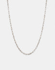 Petite Link Chain Necklace Silver
