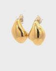 Spencer Teardrop Earrings Gold