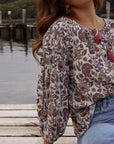 Smocked Blouse Banksia