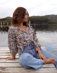 Smocked Blouse Banksia