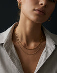 Rory & Petite Figaro Necklace Stack Gold