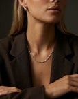 Rory Link Necklace Silver