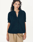 Cora Spring Blouse Ink Cotton