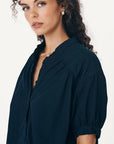 Cora Spring Blouse Ink Cotton